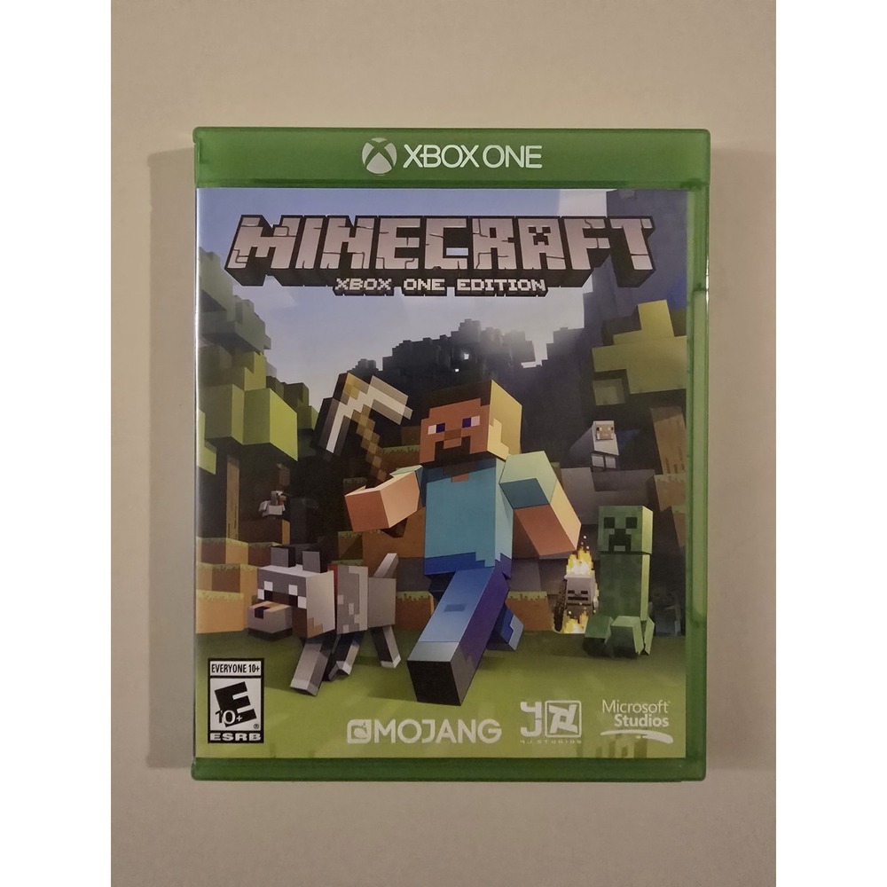 Minecraft Xbox One Edition (Microsoft Xbox One, 2014) Game Disc & Case Tested